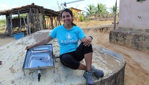 Anna Luisa Beserra - Cientista que criou o projeto Aqualuz